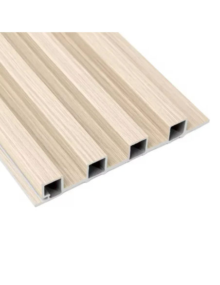 Revestimiento De Pared Wpc 17 Mm P039 X Caja 12 Placas Greenland