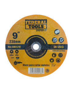 Disco De Corte 230 X 3.00 Ft-c12 230 3022 Federal Tools