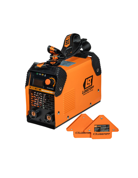 Soldadora Inverter 120a + Escuadra Megairon140-9 Lusqtoff