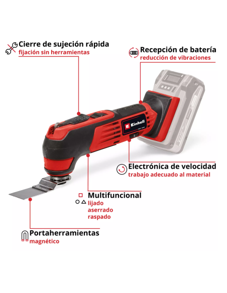 Multiherramienta 18v Te-mg 18/1 Li - Solo 4465195 Einhell