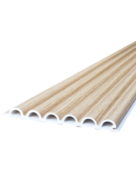 Revestimiento De Pared Wpc 9 Mm M2058 Caja X 15 Placas  Greenland