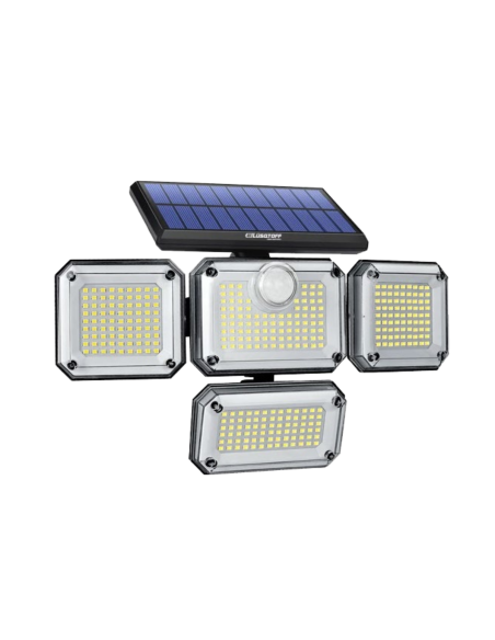 Luz Led Solar Gran Angular 333 Leds Lqe-sl333 Lq Elec
