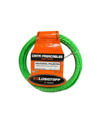 Cinta Pasa Cable Poliester 3*15 Mts Lq3736 Lq Elec
