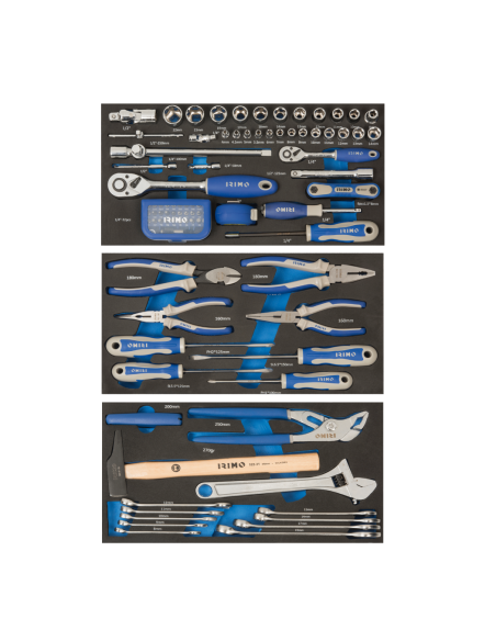 Caja De Herramientas Con Ruedas 3 En 1 98 Pzs 9021ftw520ff1 Irimo