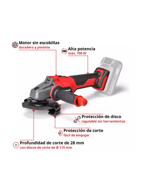 Amoladora Axxio 4431154 Einhell