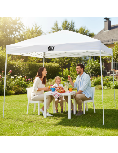 Gazebo 3x3 Tela Oxford Adhesiva 3000d Gbl-8 Lusqtoff