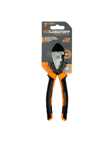 Alicate Corte Oblicuo Piano 7" L4024 Lusqtoff