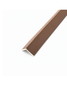 Esquinero Decorativo Para Wpc Exterior Marron Oscuro Stsyd