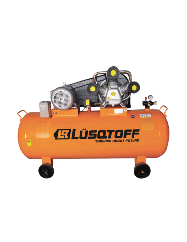 Compresor A Correa 10hp 500l Lc-10500 Lusqtoff