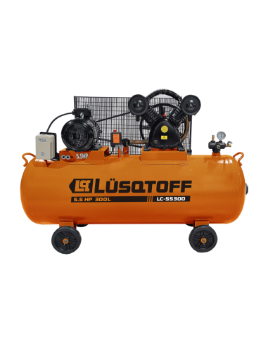 Compresor De Aire Trif 5.5 Hp 300 Lts Lc-55300 Lusqtoff