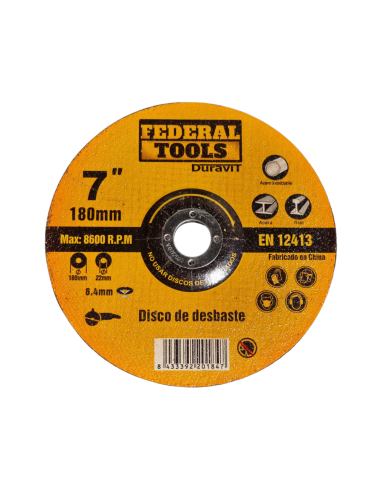 Disco Desbaste 115 X 6.4 Ft-g14 115 6022 Federal Tools