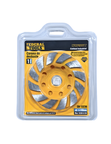 Disco Desbaste De Hormigon Y Piedra 100mm Ft-g11 100 Federal Tools