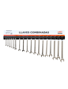 Panel + Llaves Combinadas NEW 6061A Bahco
