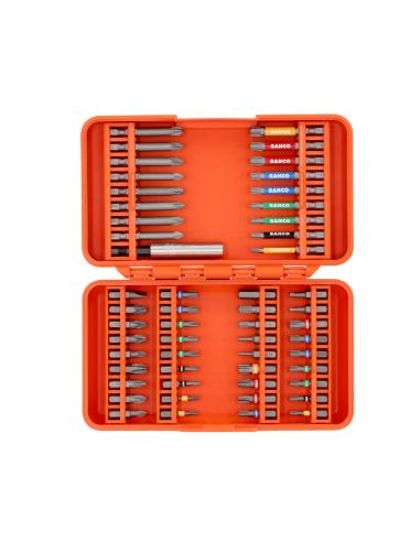 Juego De Puntas Estandar 54 Piezas 59s/54c-1 Bahco