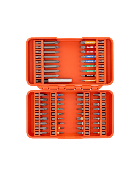 Juego De Puntas Estandar 54 Piezas 59s/54c-1 Bahco