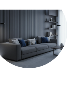 Revestimiento De Pared Wpc 9 Mm P056 X Caja 12 Placas Greenland 2