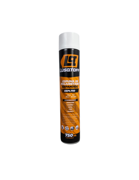 Espuma Poliuretano Ex. 750ml Eepl750 Lusqtoff