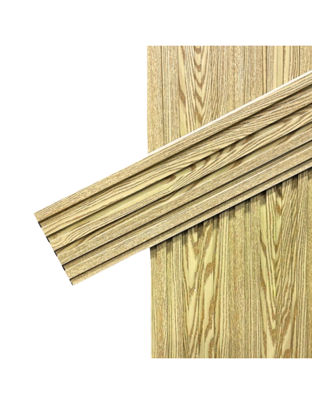 Revestimiento De Pared Wpc 9 Mm P072 X 40 Cajas 480 Placas Greenland