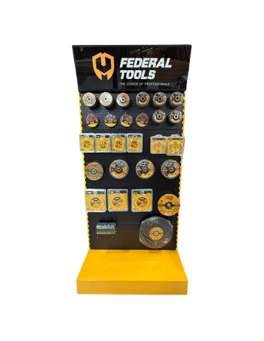 Exhibidor Discos Federal Tools Carga Completa
