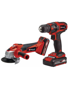 Tc-tk 18 Li Kit Tc-ag 18/115 + Tc-cd 18/35 Li + Starter 2.5 4257238 Einhell