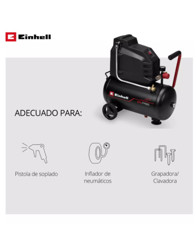 Compresor De Aire Tc-ac 190/24/8 I Of 4007375 Einhell