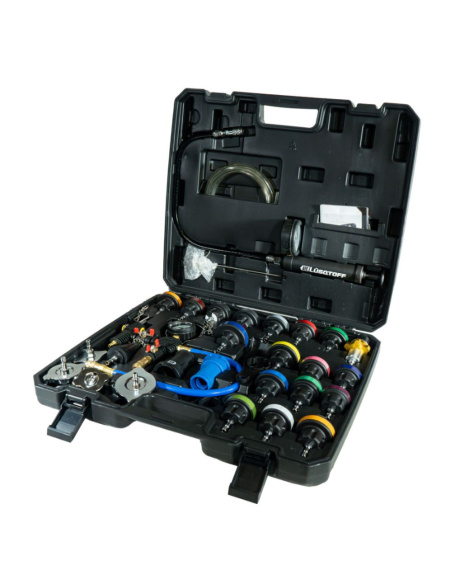 Medidor De Presion Y Detector De Fugas En Radiadores Set 33 Piezas L1122 Lusqtoff
