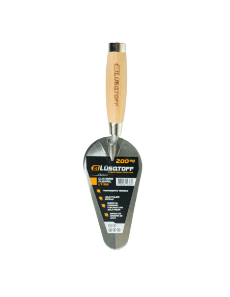 Cuchara Albanil 8" 200 Mm L7106 Lusqtoff