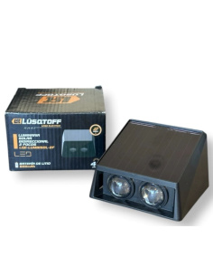Luminaria Solar 2 Lentes Lqe-lumbisol-2f Lusqtoff