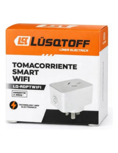 Tomacorriente Smart Wifi Lqe-adaptwifi Lusqtoff