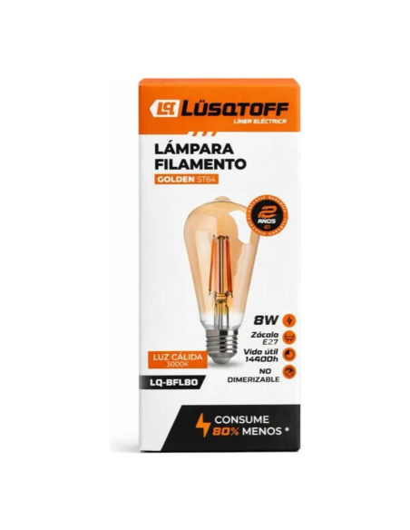 Filamento Golden St64 Lq-bfl8g Lusqtoff
