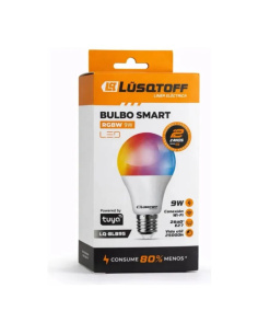 Bulbo Smart Rgbw Lq-blb9s Lusqtoff
