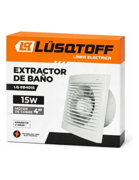 Extractor De Bano 6 Lq-eb6025 Lusqtoff