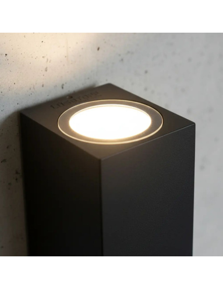 Aplique Aluminio  Bidireccional Lq-l15os-gu10 Lusqtoff Electric