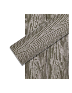 Deck Wpc Grey 25 Mm 290cm X 14cm X Caja 5 U + Clips Encastre Greenland