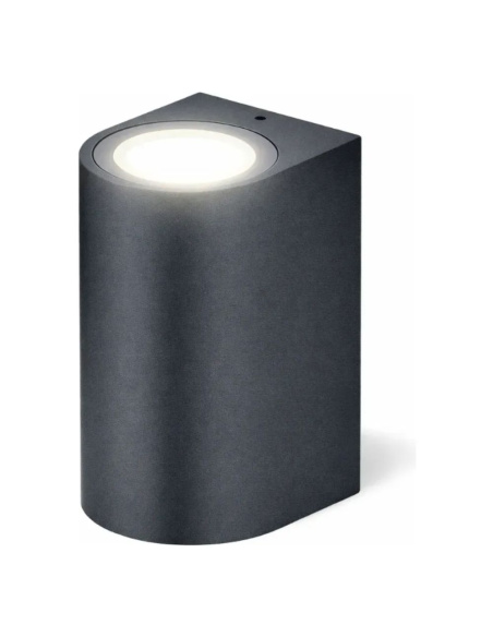 Aplique Pared Alumino 2 Focos Lq-qb-a15or-gu10 Lusqtoff Electric