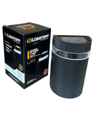 Aplique Circular Pared Aluminio Lq-qb-l16or-gu10 Lusqtoff Electric