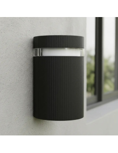 Aplique Circular Pared Aluminio Lq-qb-l16or-gu10 Lusqtoff Electric 2