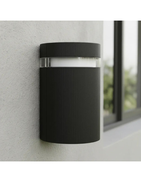 Aplique Circular Pared Aluminio Lq-qb-l16or-gu10 Lusqtoff Electric