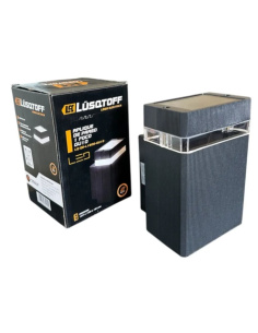 Aplique Aluminio Cuadrado Lq-qbl16os-gu10 Lusqtoff Electric