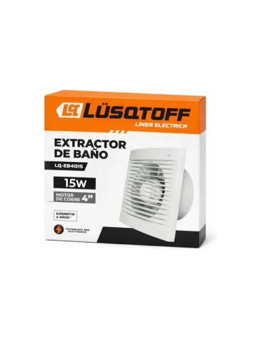 Extractor De Bano 4 Lq-eb4015 Lusqtoff
