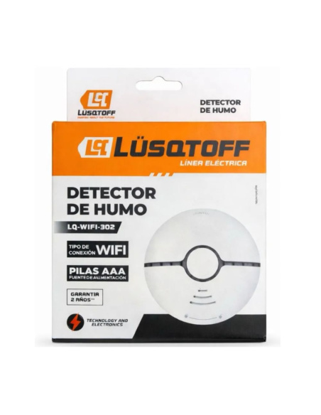Detector De Humo Wifi Lq-wifi-302 Lusqtoff