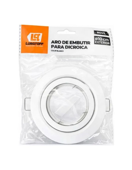 Aro Embutir Dicroica Lqe-arom-bla Lusqtoff Electric
