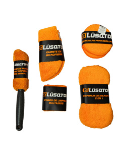 Set De Limpieza Para Autos 9 Piezas Setlpa9-8 Lusqtoff
