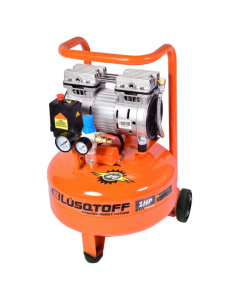 Compresor De Aire Sin Aceite 24 L Lc-0122 Lusqtoff