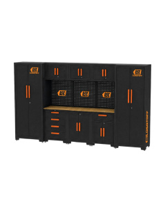 Mueble De Taller Para Herramientas 7 Modulos Mtph7-8rg Lusqtoff