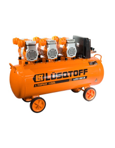 Compresor De Aire Sin Aceite 100 L Lcs100-8 Lusqtoff