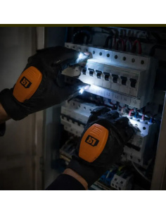 Guantes Luz Led Recargables Lod030 Lusqtoff 2