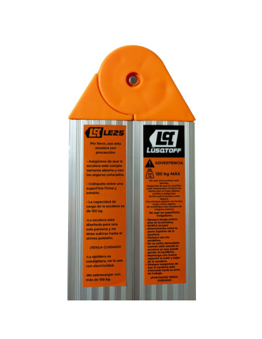 Escalera Ultra Compacta De 5x2 Le25 Lusqtoff