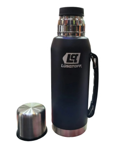 Termo 1 L - 3 Estrellas Negro Tl1-9n3e Lusqtoff 2