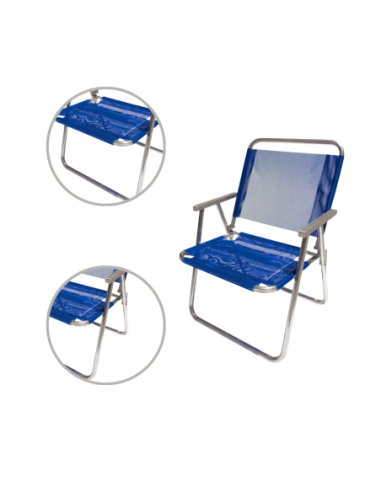 Silla Alta Reforzada Azul Botafogo